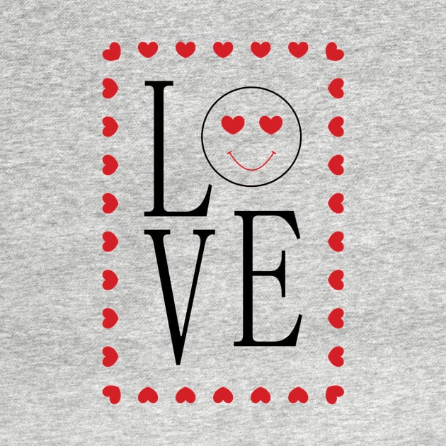 Love Happy Face Gift Ideas For Him Her Boyfriend Girlfriend graphic by nikkidawn74